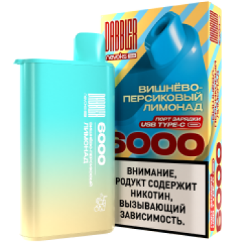 DABBLER 6000 Вишнёво-Персиковый Лимонад
