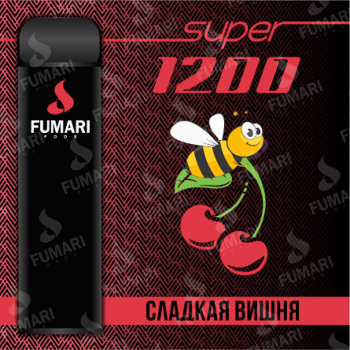 Fumari Pods SUPER Сладкая Вишня (1200 затяжек)
