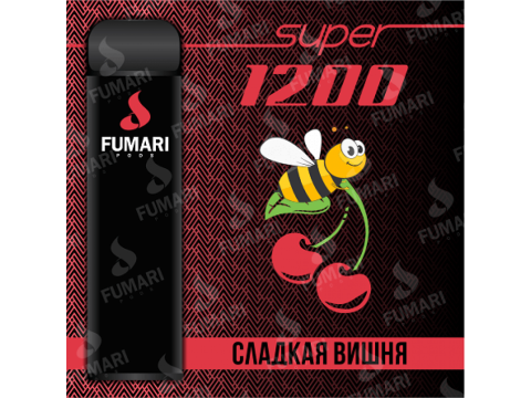 Новинка! Fumari Pods SUPER на 1200 затяжек