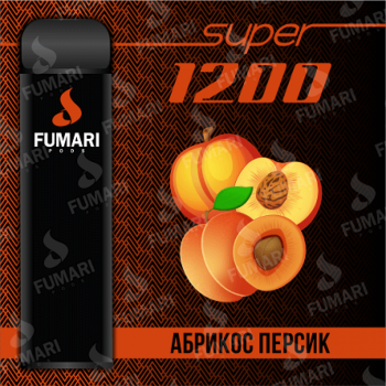 Fumari Pods SUPER Абрикос-Персик (1200 затяжек)