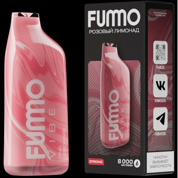 FUMMO VIBE Розовый Лимонад (8000 затяжек)