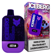 ICEBERG XXL 10000 Морс Черная смородина с Клюквой