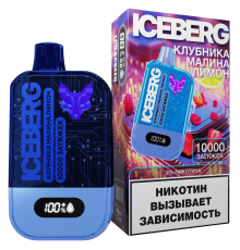 ICEBERG XXL 10000 Клубника, Малина, Лимон