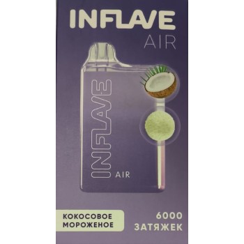INFLAVE AIR Кокосовое Мороженое (6000 затяжек)