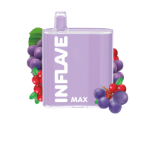 INFLAVE MAX Клюква, Виноград (4000 затяжек)