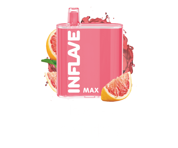INFLAVE MAX Нежный Грейпфрут (4000 затяжек)