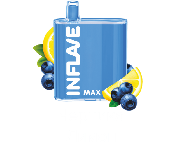 INFLAVE MAX Черника Лимон (4000 затяжек)