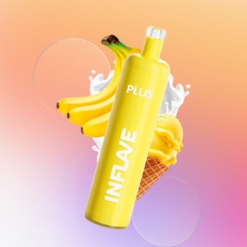 INFLAVE Plus Банановый Сорбет (2200 затяжек)
