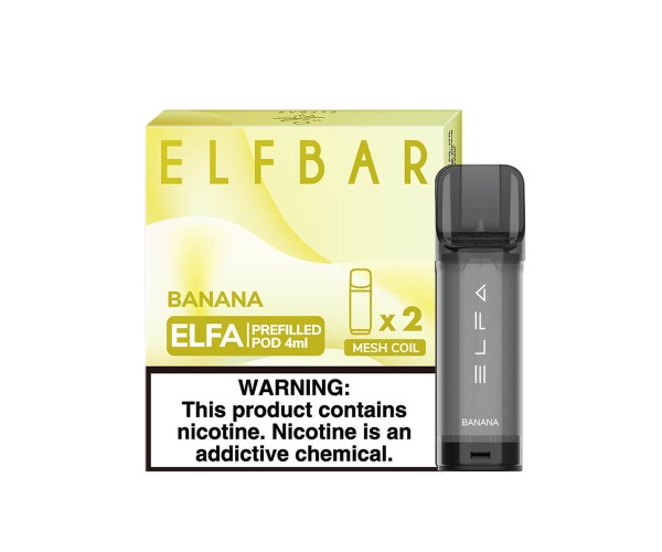 Картридж Elf Bar ELFA Банан (цена за 1 картридж)