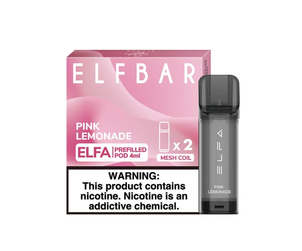 Картридж Elf Bar ELFA Розовый лимонад (цена за 1 картридж)
