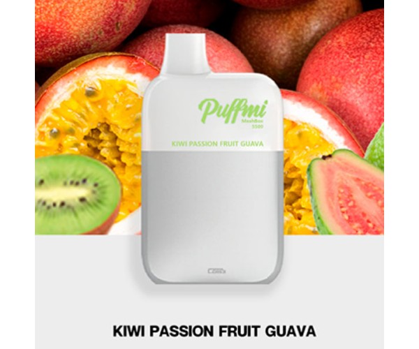 Puffmi DX5000 MeshBox Kiwi Passion Fruit Guava (Киви, Маракуйя, Гуава)