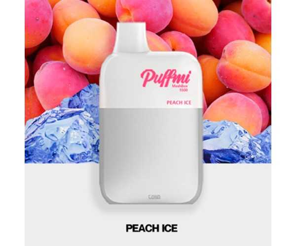 Puffmi DX5000 MeshBox Peach Ice (Персик, Лед)