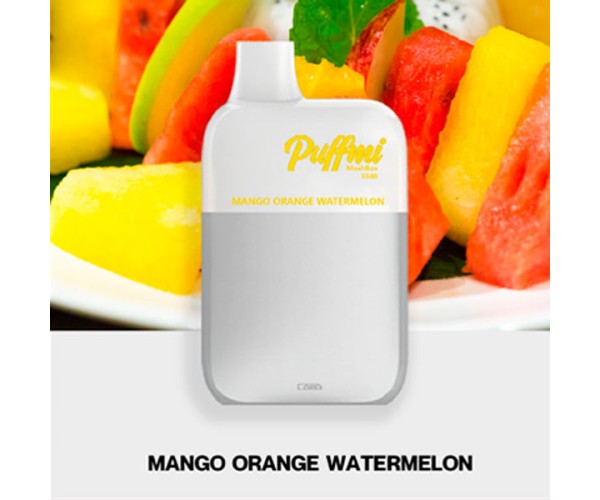 Puffmi DX5000 MeshBox Mango Orange Watermelon (Манго, Апельсин, Арбуз)