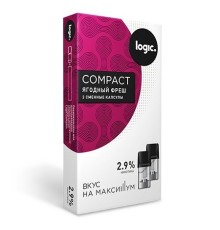 Сменные капсулы Logic Compact Ягодный фреш, 2.9%, 2 капсулы