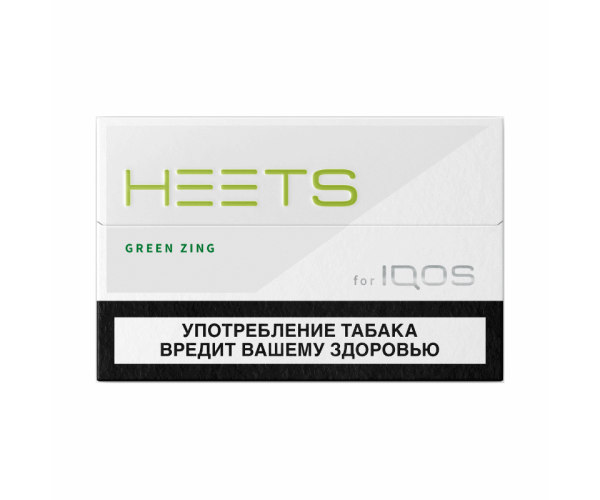 Стики Heets Green Zing Label
