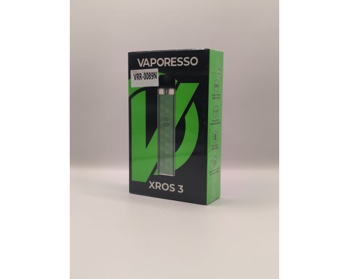 Многоразовое устройство Vaporesso XROS 3 Fresh Green VRR-0089N