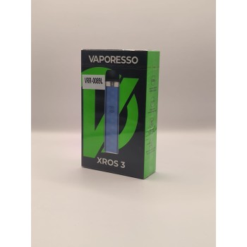 Многоразовое устройство Vaporesso XROS 3 Ice Blue VRR-0089L