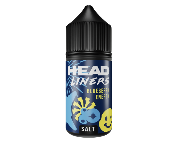 Жидкость HEADLINERS Salt Blueberry Energy (Черничный Энергетик) 30 мл